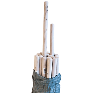 Mango escoba, Madera 1,20m