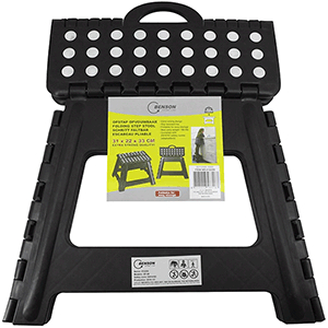 Banqueta plástico plegable tamaño grande 150kg