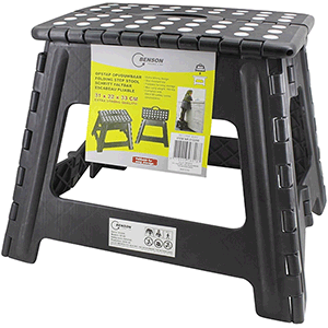 Banqueta plástico plegable tamaño grande 150kg