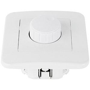 Regulador de luz 10A/250V  Máximo led 300W incandescente 400W ( blister )