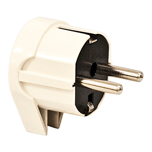 Clavija con salida lateral 16A 4.8