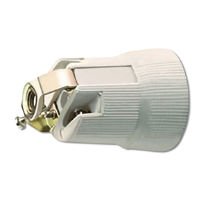 Portalámparas de cerámica E27 Campana 