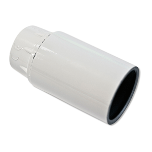 Portalámparas liso E14 blanco