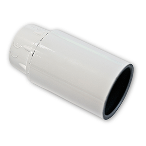 Portalámparas liso E14 blanco 