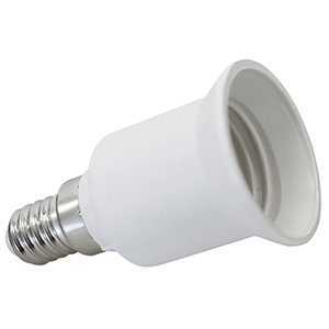 Adaptateur de douille E14 - E27 