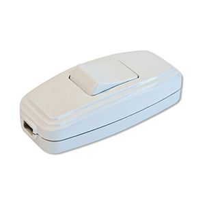 Interruptor de paso 6A blanco