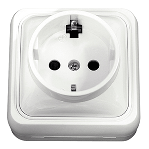 Base de luz schuko Serie LEKA 65