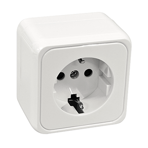 Base de una toma T/T 16A Serie 65