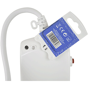 Base 4 tomas con interruptor individual 3g1.5mm² 1.5m