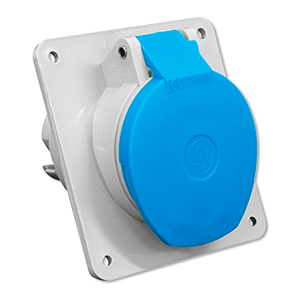 Base CETAC para empotrar 32A 2P+T 220V