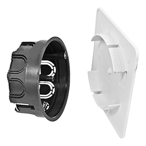 Caja redonda para tabiques huecos T/C 100x46mm pladur