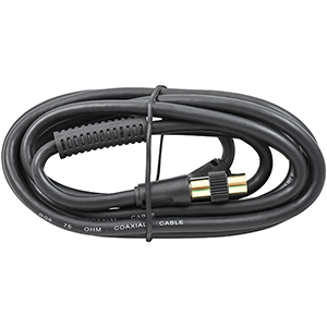 Conexión digital 100Hz TV SYSTEM 5m negra