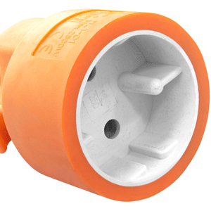 Alargo manguera HV05VV-F 2x1mm² 10m naranja