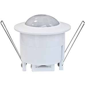 Detector de movimiento Mini 360º empotrable AC 6m blanco