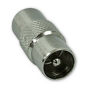 Adaptador de TV macho a macho 