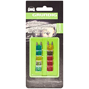 Fusible coche mini 10 uds