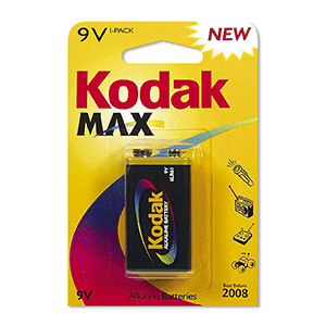 Pila alcalina Kodak 6LR61 9V