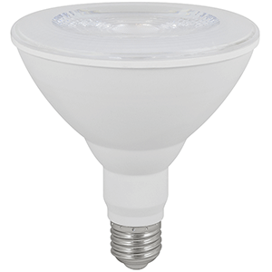 Lámpara par38 LED 18W E27 verde