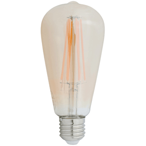 Lámpara Vintage ST64 de filamento LED E27 9W 2200K