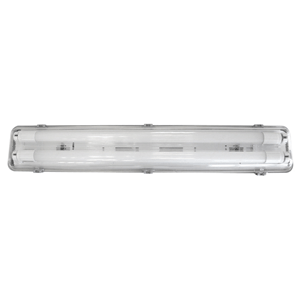Pantalla estanca LED con tubos 2x9W 6000ºK IP65