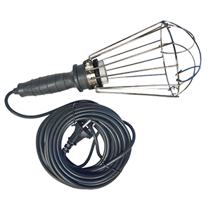 Portátil de metal y goma 100W 5m IP20