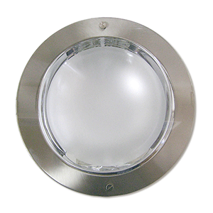 Panel LED redondo de superficie 28W 6000ºK  color negro modelo Modern.