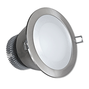 Panel LED redondo 8W anclaje ajustable 4000ºK