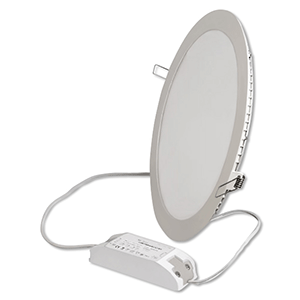 Panel redondo sup.LED 12W 6000ºK