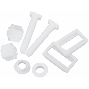 Soft closing toilet seat PP white