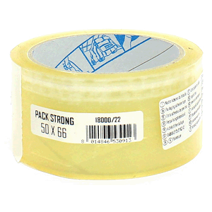 Cinta embalar 50mmx66m transparente