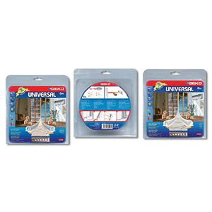 Burlete de silicona adhesivo blanco