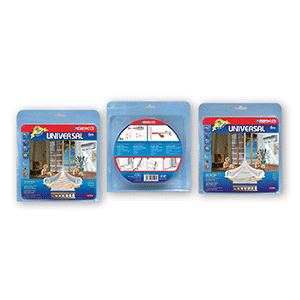 Burlete de silicona adhesivo Transparente