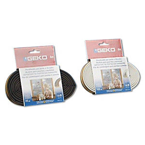 Burlete adhesivo en goma EPDM 6m blanco