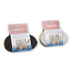 Burlete adhesivo en goma EPDM 6m blanco