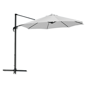 Parasol colgante 3m grafito