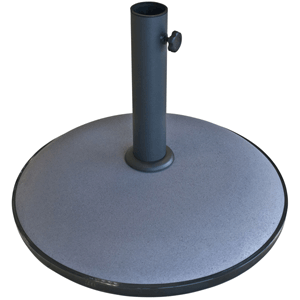 Pie parasol 25kg gris 