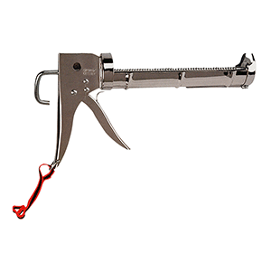 Aplicador de silicona mod. Cromada