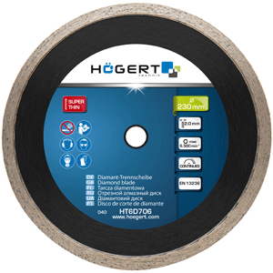 DISCO DIAMANTE C/BORDE CONTINUO Ø125MM